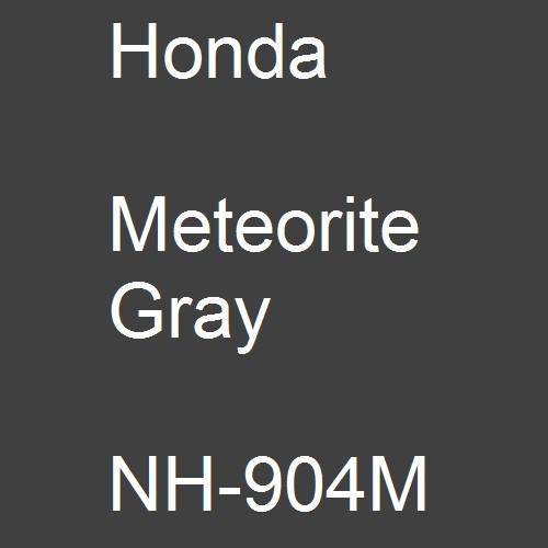 Honda, Meteorite Gray, NH-904M.